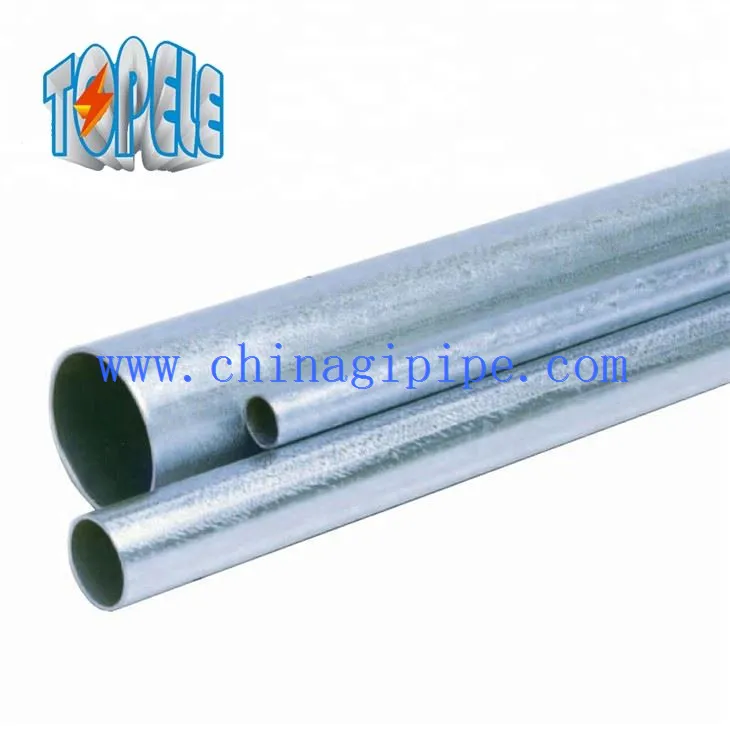 1 انچ ایلومینیم EMT قطب ہموار سلوک EMT قطب