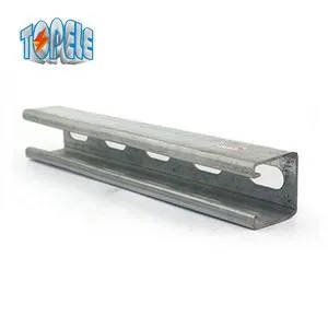 مر کاسٹ ایلومینیم Slotted اکڑکرچلنا چینل C پروفائل