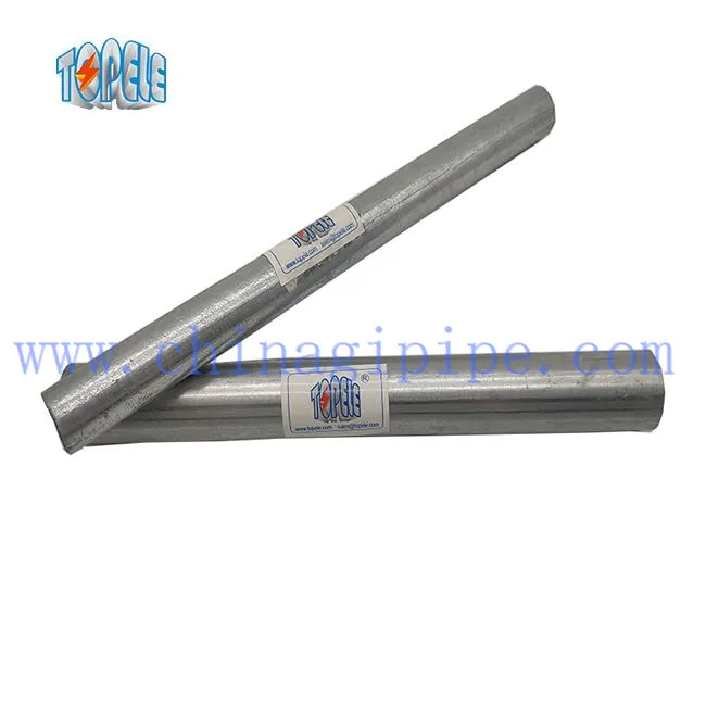 UL فہرست گرم ، شہوت انگیز ڈپ جستی EMT قطعہ