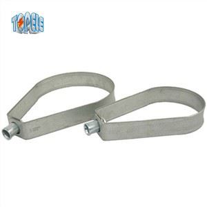 اسٹیل ZInc چڑھایا ہینگر پائپ کلیمپ